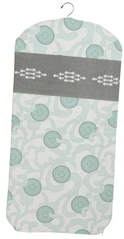 FytStycale Dampfglätter zum Aufhängen, Bügelbrett, Dampfpolster, Anti-Dampf, wasserabweisend, knitterfrei, Bügelmatte für den Haushalt im Nähzimmer, Grün Weiß