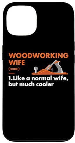 Coque pour iPhone 13 Définition de l'épouse du bois