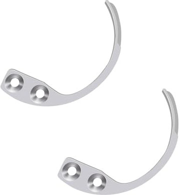 Sicherheitsetiketten Entferner, Magnetischer Entferner Magnetlöser für Warensicherung, Handheld Security Hook Detacher, Etikettenentferner für Shops EAS Diebstahlsicherung Schutzetiketten, 2 Stück