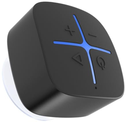 Gadpiparty Altavoz Inalámbrico Mini para Interiores Sonido Resistente Al Agua Diseño Compacto y Ventosa