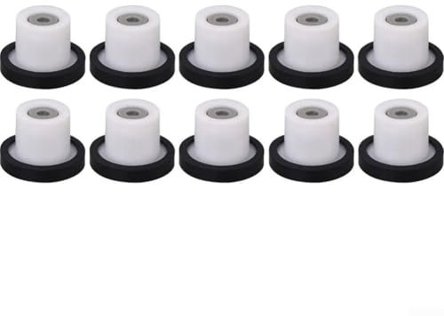 Homeponnew Lot de 10 clapets anti-retour anti-retour d'eau avec filtre en caoutchouc Joint d'étanchéité Composant de plomberie pour mitigeur de douche G1/2 G3/4 Lot de 10 (G3/4)