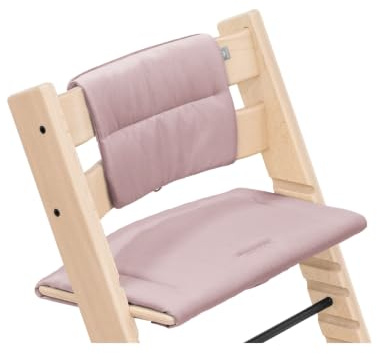 Stokke Tripp Trapp Cushion, Heather Mauve - Compatible with All Tripp Trapp Chairs & Baby Sets - Liquid, Stain & Dirt Resistant