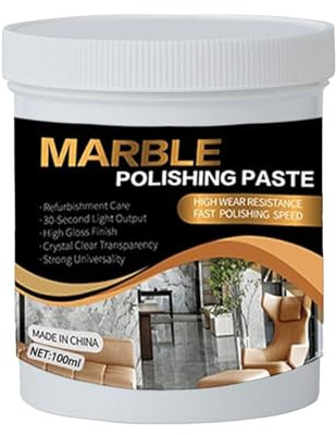 Granitreiniger und Politur, Marmor, Quarz, Stein-Arbeitsplatten-Reinigungsspray, Fleckenentferner für Küche, Badezimmer, Duschfliesen, Waschtischspüle, streifenfreier Glanz