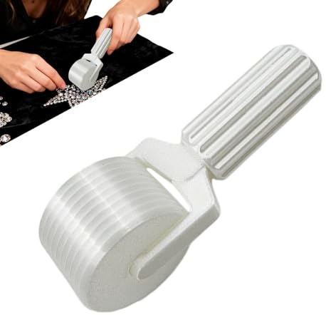 Strass-Presswalze, New 3D Printed Diamond Art Painting Roller, Diamant-Malerei-Zubehör, Roller-Pressen, Diamant-Kunstroller, Diamond Art Roller Tragbar Presswerkzeug, Diamantkunst Rollwerkzeug