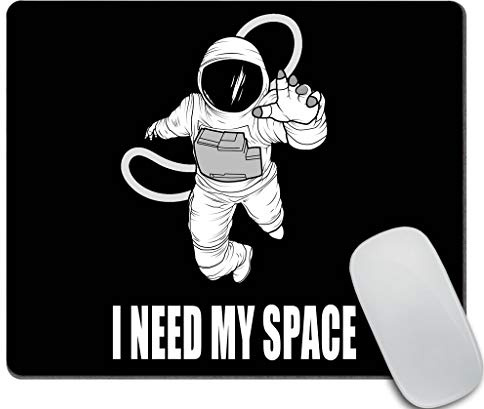 Mauspads Weltraum-Astronaut 25X30Cm Waschbar Mausmatte Gummibasis Mouse Pads Für Laptop Pc