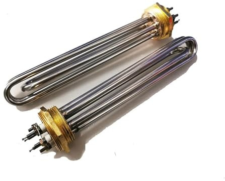 Chauffage étanche à haute température, 220 V 380 V 3 kW 6 kW 9 kW 12 kW Élément de chauffage rapide pour appareils de chauffage agricole (DN40, 110 V, 9 KW 285 mm)