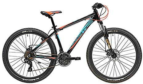 Adriatica Wing RC-K Fahrrad, Erwachsene, Unisex, Schwarz/Blau/Rot, H 48 cm