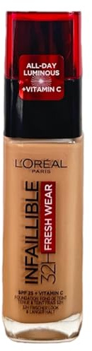 L'Oréal Paris Infaillible 24H Fresh Wear Make-up in Nr. 220 Sand hohe Deckkraft 30 ml
