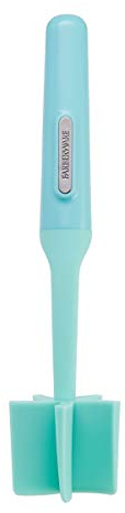 Farberware 5241284 Heat Resistant Nylon Meat and Potato Masher Safe for Non-Stick Cookware, Plastic, Aqua