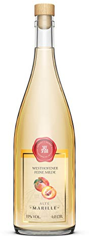 Westhofener Alte Marille, holzfassgereift, regionale Marillen, fein, mild & fruchtig (1 x 1 l)