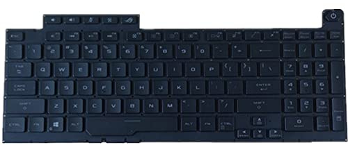 Replacement Laptop Tastatur für for ASUS for ROG Strix G17 G713IC G713IE G713IH G713IM G713IR G713QC G713QE G713QM G713QR G713QY Colour Schwarz US-englische Ausgabe