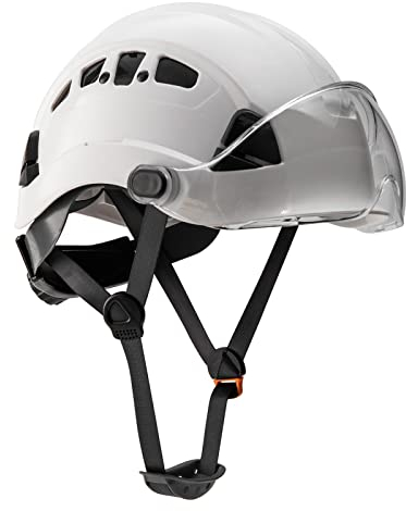 UNINOVA Hard Hat with Visor, OSHA Approved Safety Helmet Hardhats