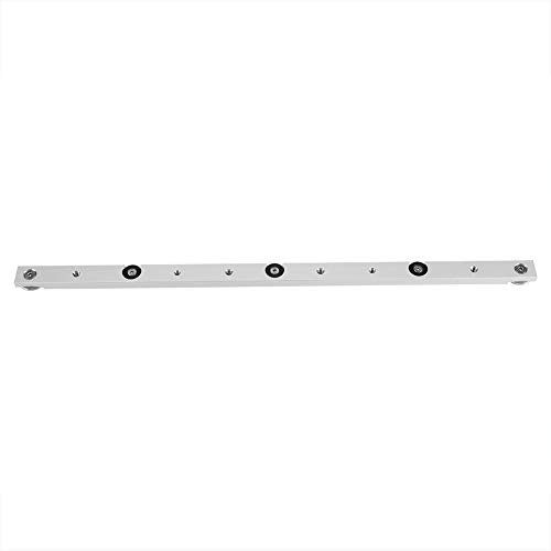 Yctze Trineo de Sierra de Mesa, Barra de Inglete de Aleación de Aluminio, Barra Deslizante de Sierra de Mesa, Herramienta de Carpintería, Barra de Inglete Duradera en Uso de 300mm(450 Slider)