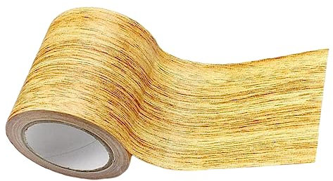 CHAOYUELYF Waterproof Imitation Woodgrain Duct Tape Floor Repair Tape Roll Wallpaper Repair Tape for Cabinets Door Laminate Floor Scratch Repair( 5.7cm x 4.57m)