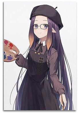 VZRSQZK Anime Hololive Ninomae Inanis Poster, dekoratives Gemälde, Leinwand, Wandposter und Kunstdruck, modernes Familienschlafzimmer-Dekor-Poster, 40 x 60 cm
