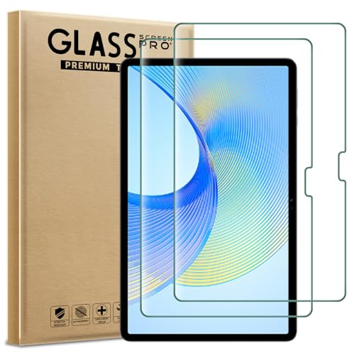 AOKUMA Tempered Glass for HONOR Pad X9 Tab, Screen Protector, [2 Pack] Premium Quality Guard Film, Case Friendly, Shatterproof, Shockproof, Scratchproof, Oilproof