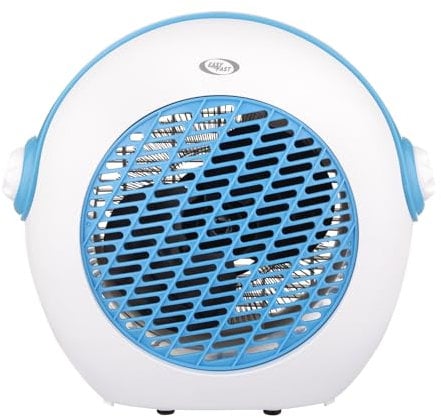KASANOVA Termoventilatore tondo blu 2000 W blu Aria di casa