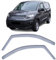 Windabweiser Regenabweiser Windschutz Schwarz Smoke für Fiat Doblo ab 23