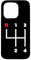 iPhone 15 Pro Manual Transmission Gear Shifter Pattern (4 Speed) Case
