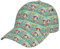 Pretty Little Mushrooms verstellbarer Golfhut, Sonnenhut, Sonnenschutz, Hüte für Damen und Herren, Sport-Baseball-Sonnenkappe, Tennis-Visier, Schwarz, Schwarz, Einheitsgröße-M