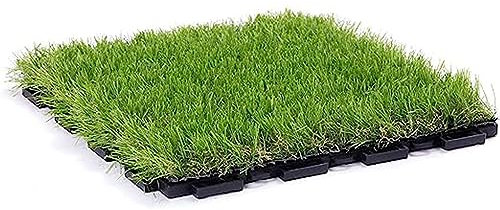 PRATO SINTETICO A MATTONELLE 30x30cm ALTEZZA 30mm 9 PEZZI ERBA FINTA INFINITY 4F