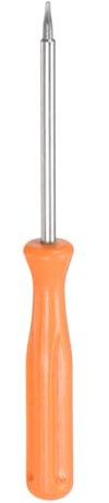 QUARKZMAN Torx-Schraubendreher T3 4 Länge aus Kohlenstoffstahl Nicht-magnetischer Sicherheitsstern 6-Punkt-Kopf Präzisions-Schraubendreher mit rutschfestem Griff, Gelb