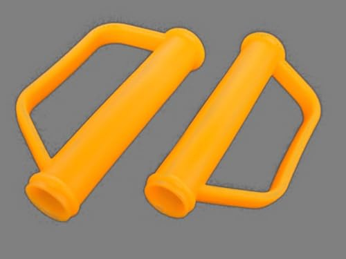 2X Ersatzgriff Sackkarrengriff Griff Sackkarre Schubkarre Karre - 26mm - in Leucht ORANGE