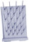 Fenteer Rejilla de Secado de Botellas de Vidrio para Laboratorio, con 27 Clavijas, Escurridor de Tubos de Ensayo, Resistente, Portátil, Multiusos, Material PP, Gris claro