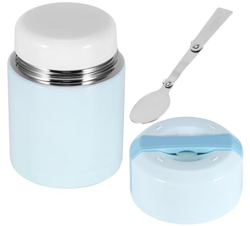 Kinberry Soup Flask - 800ml Vacuum Insulated Food Stainless Steel Jar for Hot and Cold Meals Double Walled Soup Flask Leakproof Food Jar Soup Containers