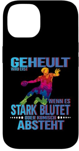 Handball Spieler Designs Herren & Damen und Handball Fans Hülle für iPhone 14