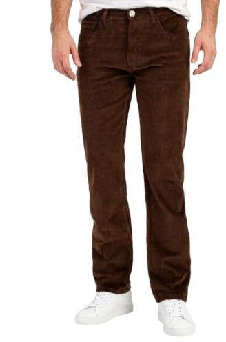 Rock Creek Cordhose Herren Regular Fit Stoffhose H-399 | Rippenstoff-Pants in klassischer Optik, für Büro, Alltag und kühle Tage