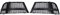 Griglia di copertura per paraurti anteriore a nido d'ape nero lucido con fendinebbia compatibile con AUDI A3 8V S-LINE SEDAN SPORTBACK CONVERTIBILE 17-19