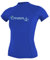 O'Neill Wetsuits Damen Basic Skins Short Sleeve Rash Guard T-Shirt, Tahitian Blue, L