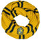 Cinereplicas - Harry Potter - Infinity Schal - Superweich - Licence-Offiziel lizensiert - Hufflepuff - 190 cm -Gelb und Schwarz