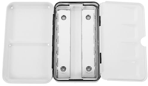 SUPVOX Boîte Métallique Vide pour Aquarelle Palette De Peinture Portable Boîte De Rangement Pratique pour Artistes Et Voyage