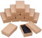NBEADS 18 Stück Kraft Braune Pappschachteln Schmuckschatulle Rechteck Karton Schmuck Box Geschenk Verpackung Box mit Deckel Für Armband Halsketten Weihnachten Schmuck Display Aufbewahrung, 8x5x2.5 cm