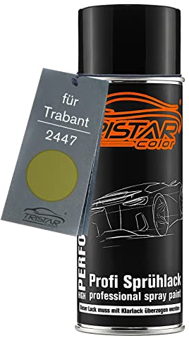 TRISTARcolor Autolack Spraydose für Trabant 2447 Panamagrün Basislack Sprühdose 400ml