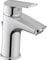 Duravit No.1 Waschtischarmatur, Größe S (Auslauf Höhe 91 mm), Wasserhahn Bad mit Zugstangen-Ablaufgarnitur, Waschbecken Armatur mit energiesparender FreshStart-Funktion, Chrom