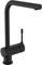 Ideal Standard Ceralook BD572XG - Grifo de cocina con forma de L, color negro