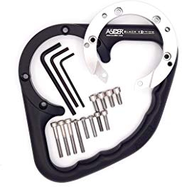 Motorrad Tank Haltegriff Schwarz A-SIDER Sozius Aprilia Shiver 750-900, RS 660 2022