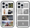 MXCUSTOM Personalised Phone Case for Apple iPhone 15 Pro Max, Customised Anti-Scratch Tempered Glass Shockproof Soft TPU Cases with Photo Image Text Picture Design Your Own Phone Cover (GHS-TMP040)
