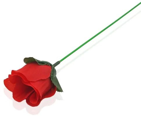 DHliIQQ 1 x Feuer-Trick-Rosen-Flamme erscheinende Blumen-Zauberer-Requisiten, Tag-Shows für Freundin/Hochzeit, Valentinstag