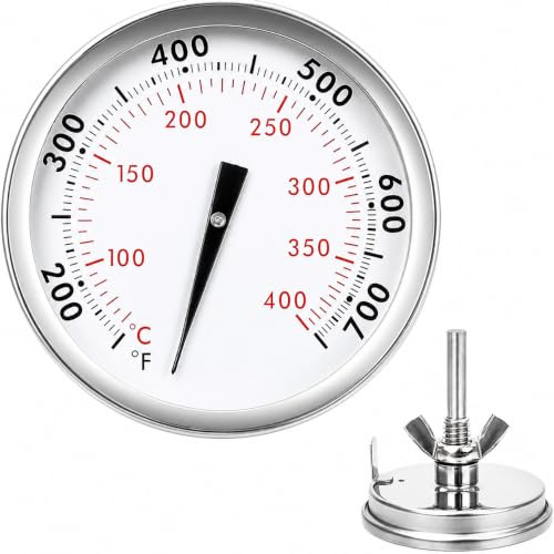 67088 67731 Präzises Grillthermometer für Weber Genesis 300, Genesis II & Summit Serien Grills- Temperaturanzeige für Genesis E/S 310 330, Mittelmontage, Thermostat-Ersatz, Durchmesser 2-3/8 Zoll