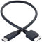 watera Câble de Disque Dur, Câble de DonnéEs USB 3.1 Type-C Mâle vers USB 3.0 Micro-B Mâle pour TéLéPhone Tablette