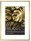 Americanflat Cadre Photo Aluminium 30x40 cm Doré - Cadre A4 avec Passe-Partout ou 30x40 cm sans Passe-Partout - Verre Antichoc, Chevalet & Matériel de Suspension Intégré pour Mur et Surface Plane