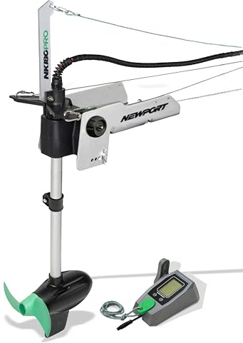 Newport NK180PRO Electric Kayak Motor - 1.8 HP Equivalent, 24V Brushless Direct Drive, Extended Range up to 100 Miles, Whisper-Quiet Precision, and Optimized Efficiency