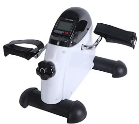 Endless Portable Pedal Exerciser with Digital Monitor | Black | Material: Alloy Steel | Under Desk Bike Pedal Exerciser | Foot Cycle | Arm and Leg Exercise Peddler Machine | for Men and Women