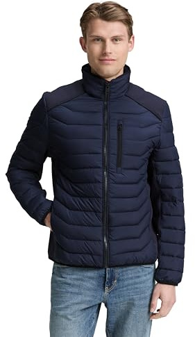TOM TAILOR Herren 1048127 Lightweight Hybrid Steppjacke