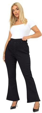 Yours Curve Bootcut Jeggings - Women's - Plus Size Curve