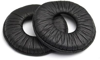 3 paia di cuscinetti auricolari neri di ricambio da 70 mm per Sony MDR-ZX100 ZX300 V150 V250 V300 V200 V100 V400